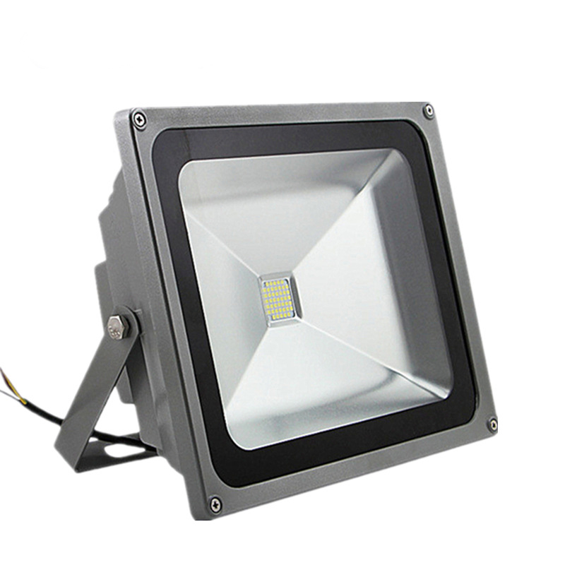 Outdoor courtyard waterproof floodlight Parking lot surveillance camera Supplementary light Lawn projection light