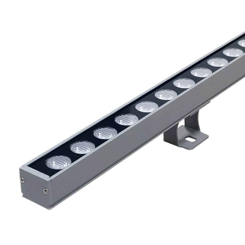 Outdoor Rainproof RGB Externally - Controlled Color - changing Strip Lights, DMX512 Full - color Strip Lights, 12W Linear Decorative Contour Light Strips