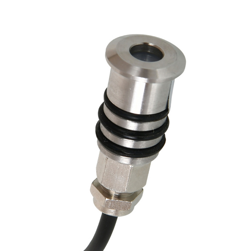 304 full stainless steel square buried lights, 12V step - type breathing star lights, embedded underwater spotlights