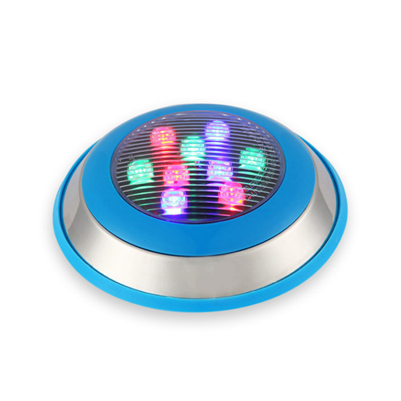 Engineering low - voltage 24V colorful underwater lights, LED wall - mounted pool lights, fountain projection wall lights, RGB pool side - wall lights