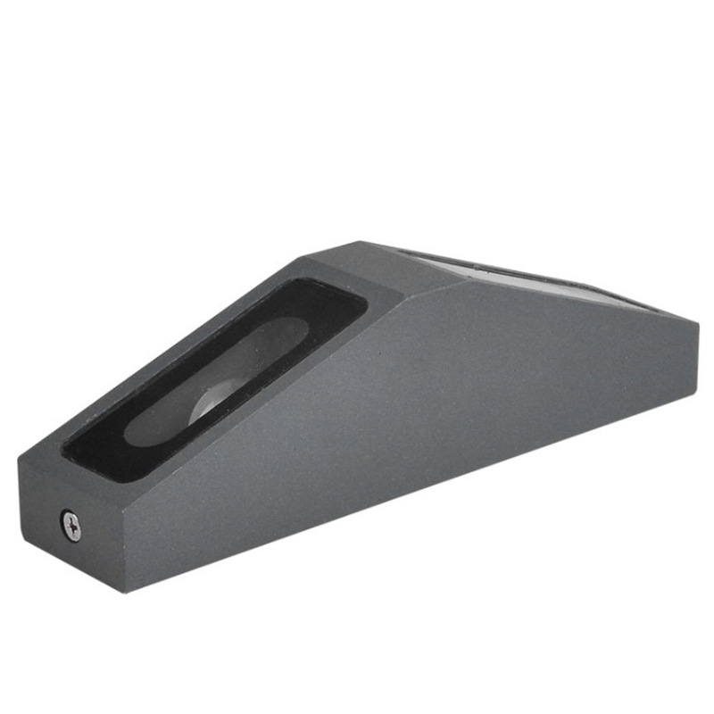 Decorative Lights for Entrance Corridors, 10W Triangular Step Lights for Colorful Passageways, 12W Waterproof and Spotlight - focused Window Lights for Hotel Door Frames