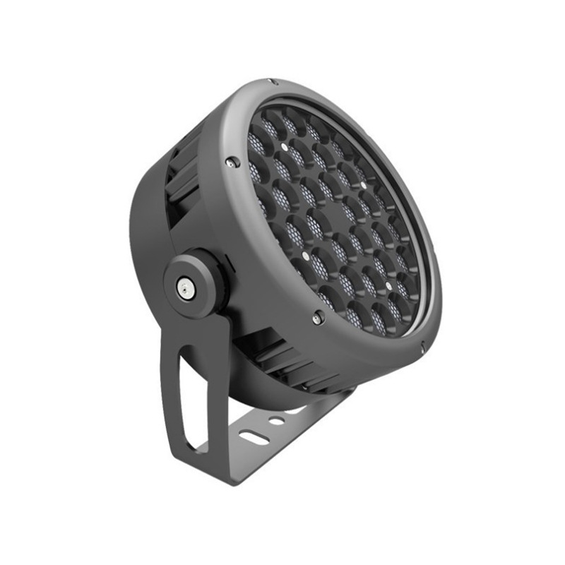 Non - standard customized project - grade 24W floodlights, circular anti - glare honeycomb 36W hotel exterior wall projection lights