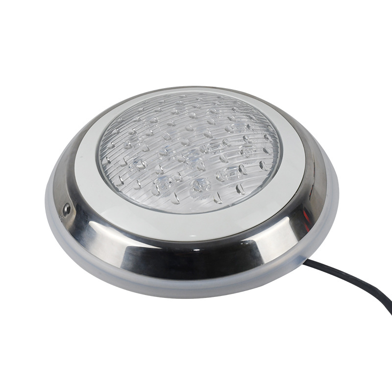 LED Outdoor Pool Wall - mounted Lights, RGB - inlaid Stainless - steel Underwater Wall Lights, featuring optoelectronic technology and RF remote control