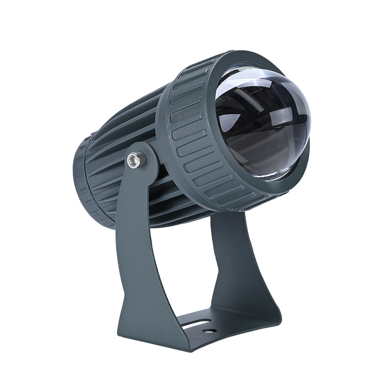 A 10W narrow-beam LED outdoor wall light of "Yishuguang" brand, which is a spotlight with waterproof and spotlighting functions and can also be used as a wall washer for hotel lighting decor