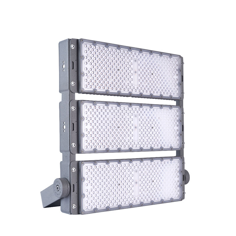 Module street lights, high mast lights for squares, docks and football fields, 200W and 400W LED outdoor floodlights and waterproof lighting lamps。